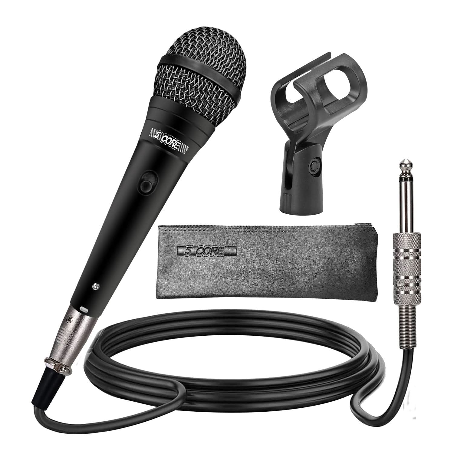 5Core XLR Microphone Dynamic Mic Karaoke Singing Studio Microfono Handheld Mics